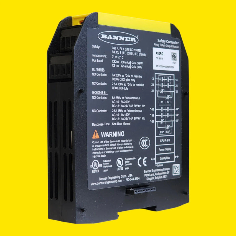 Banner 85075 Xs2ro Modulo Expansion Seguridad 4no 2nc