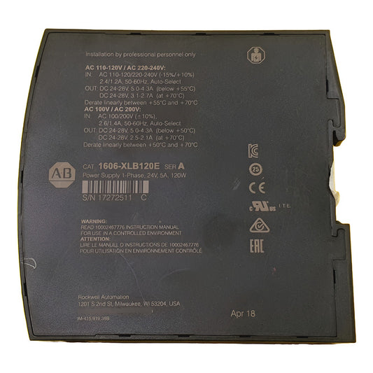 Allen-bradley Fuente 1606-xlb120e