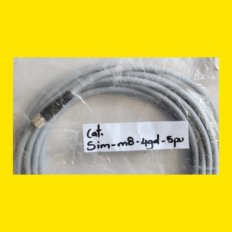 Festo Sim-m8-4gd-5pu Cable Conector M8 4 Pines 5m