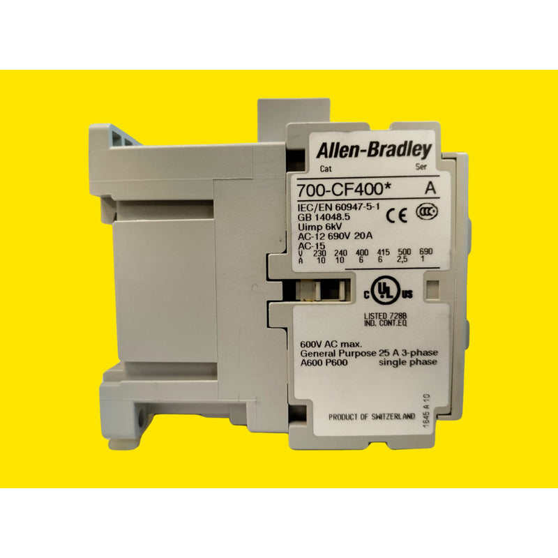 Allen-bradley 700-cf400d Contactor De Control