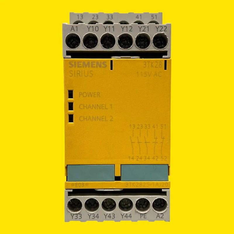 Siemens 3tk2825-1aj20 Relé De Seguridad Sirius