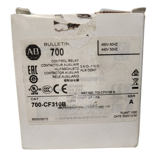 Allen-bradley 700-cf310b Rele De Control Industrial
