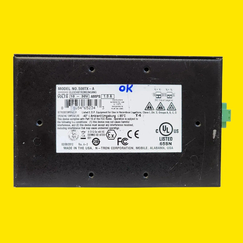 N-tron 508tx-a Switch Ethernet Industrial 8 Puertos