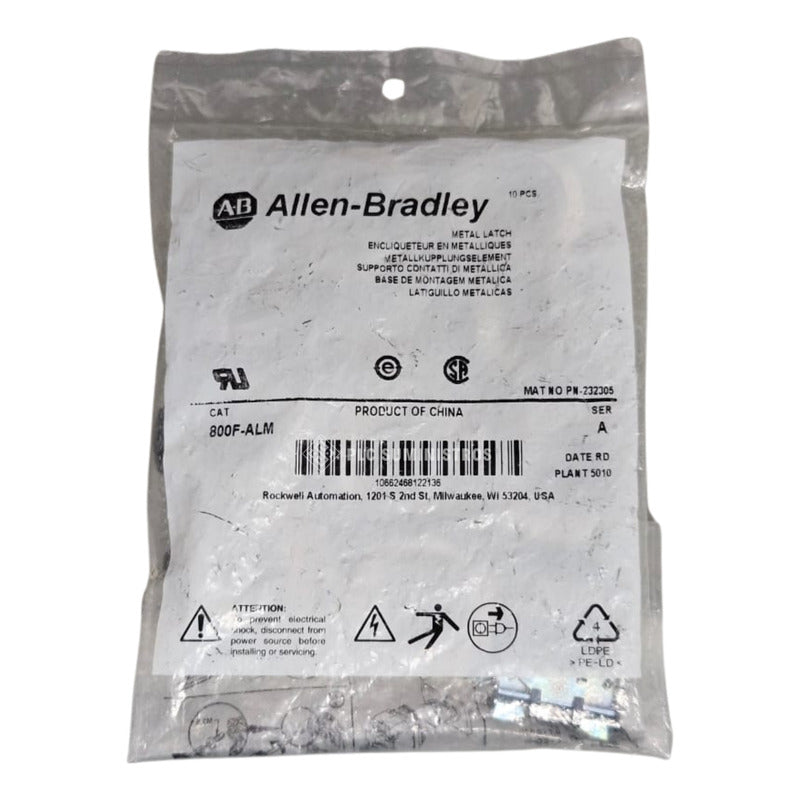 Allen-bradley 800f-alm Base De Montaje Metálica. -