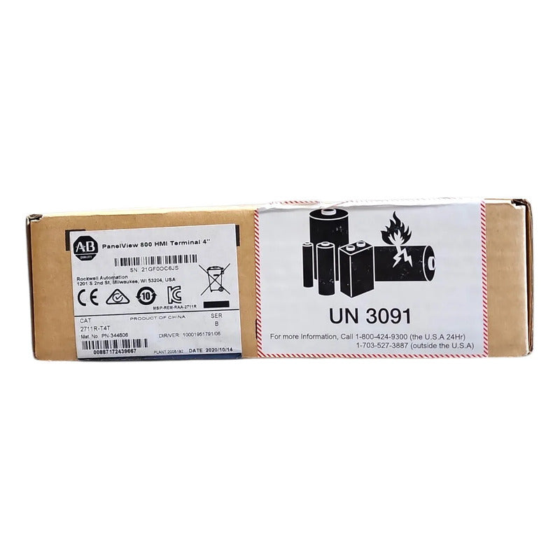 Allen Bradley 2711r-t4t Panelview 800hmi P