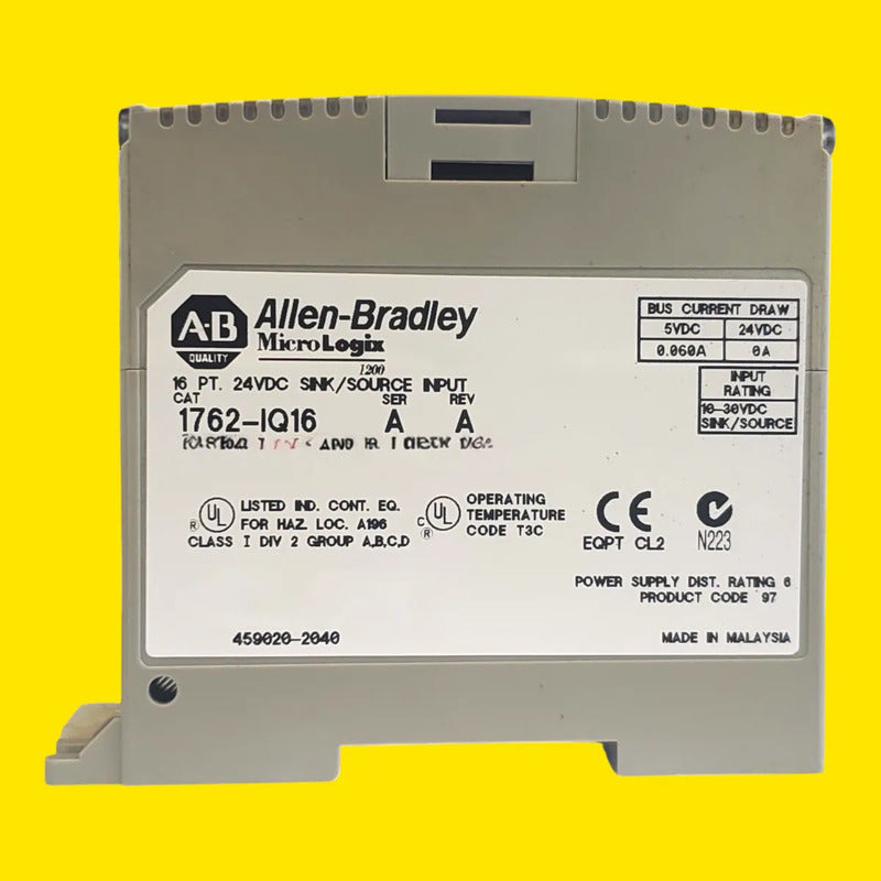 Allen-bradley 1762-iq16 | Módulo Digital 16 Puntos 24v