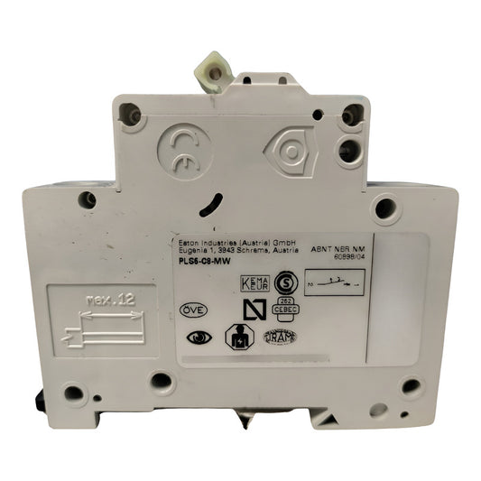 Eaton Xpole Pls6-c8-mw Interruptor Autom. Blanco