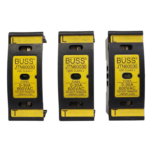 Bussmann Jtn60030 Modulo Portafusible Extraible Con Fusibles