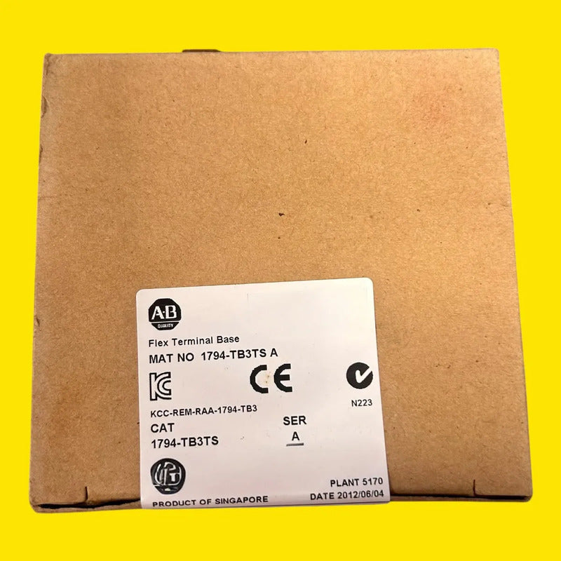 Allen-bradley 1794-tb3ts Base Terminal Flex I/o Rtd Tc