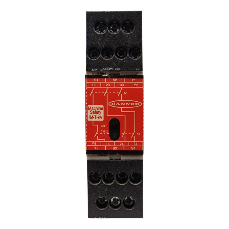 Banner 61425 Im-t-9a Modulo De Seguridad Relay 24vdc