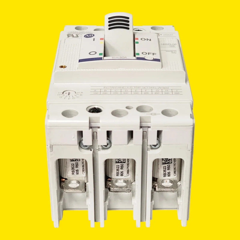 Interruptor Termomagnético Allen Bradley 140g-g8p-c50 3p 50a