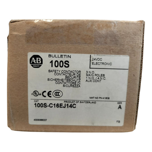 Allen-bradley 100s-c16ej14c Contactor De Seguridad