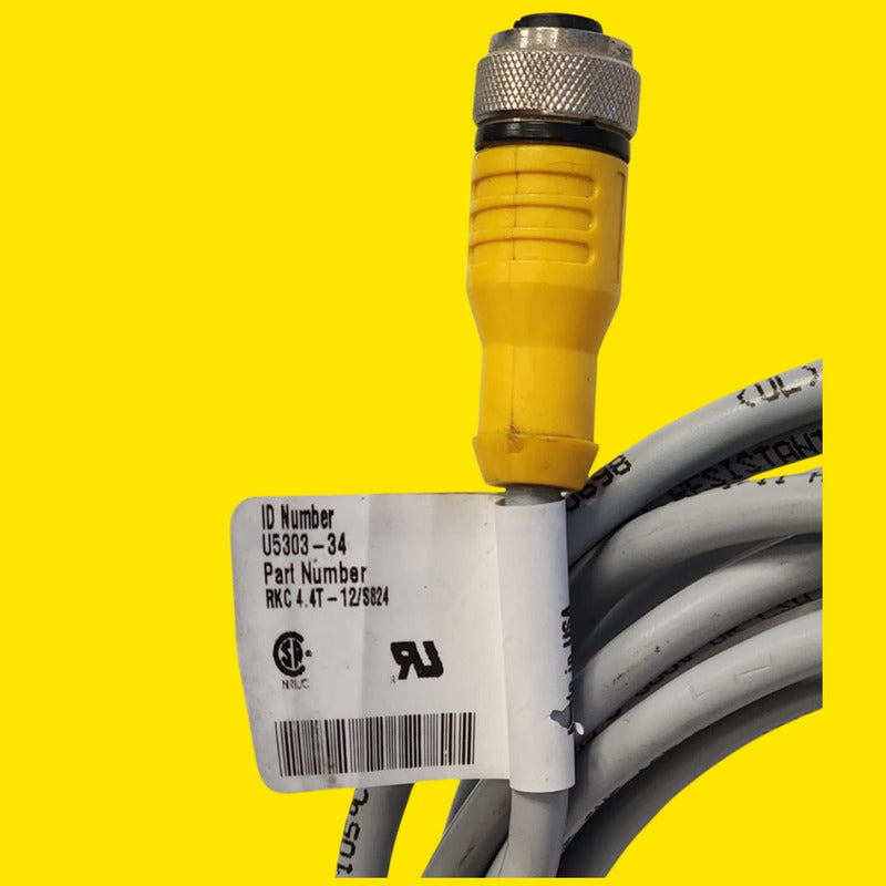 Turck Rkc 4.4t-12/s824 U5303-34 Cable/conexión