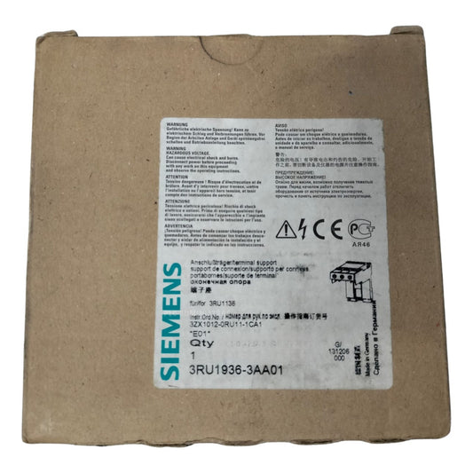 Siemens 3ru1936-3aa01 Terminal Support
