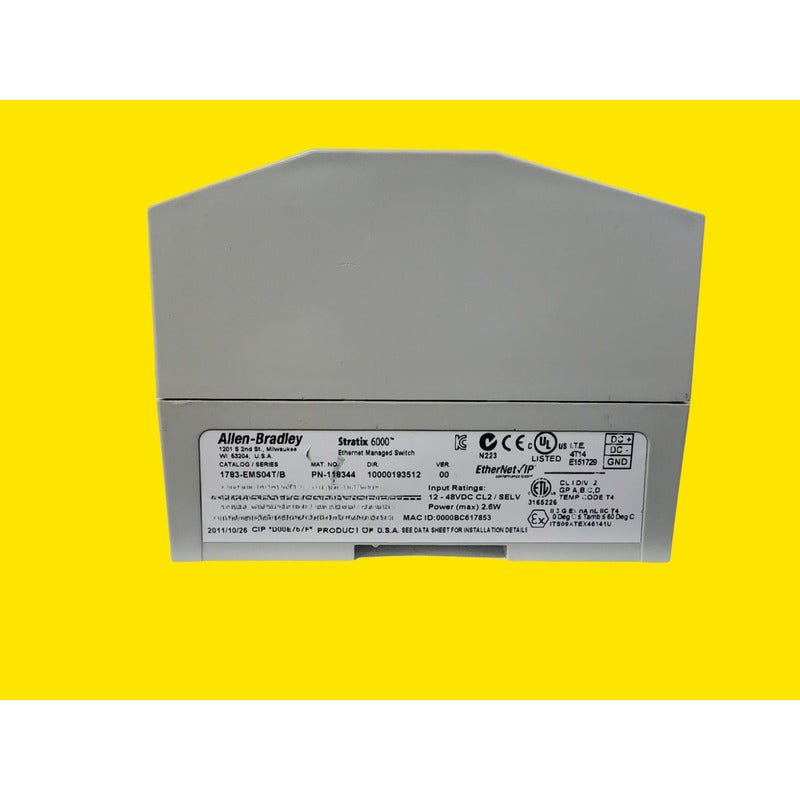 Allen-bradley 1783-ems04t Switch Gestionado