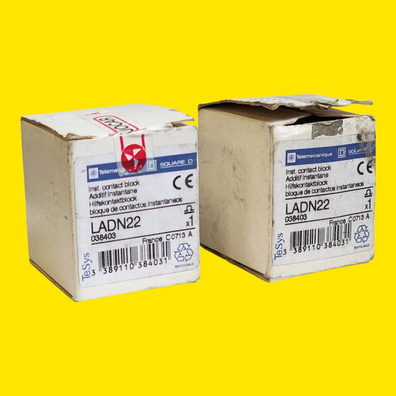 Telemecanique Ladn22 Bloque Auxiliar Para Contactor 4p