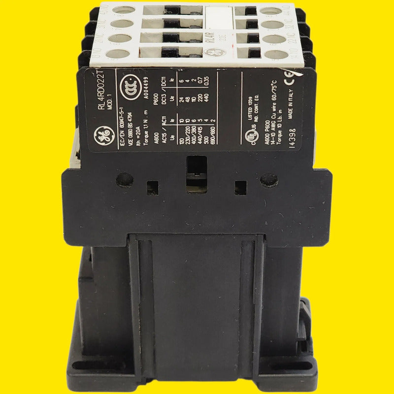 General Electric Rl4rd022t Contactor Trifásico Plc