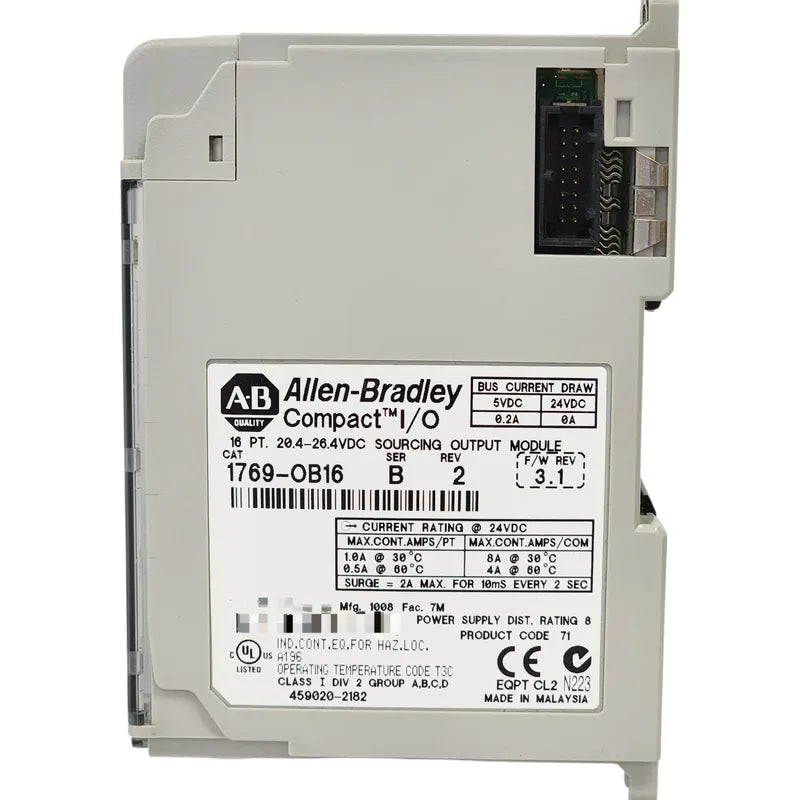 Allen Bradley Para Plc Compactlogix Plc 1769-ob16...