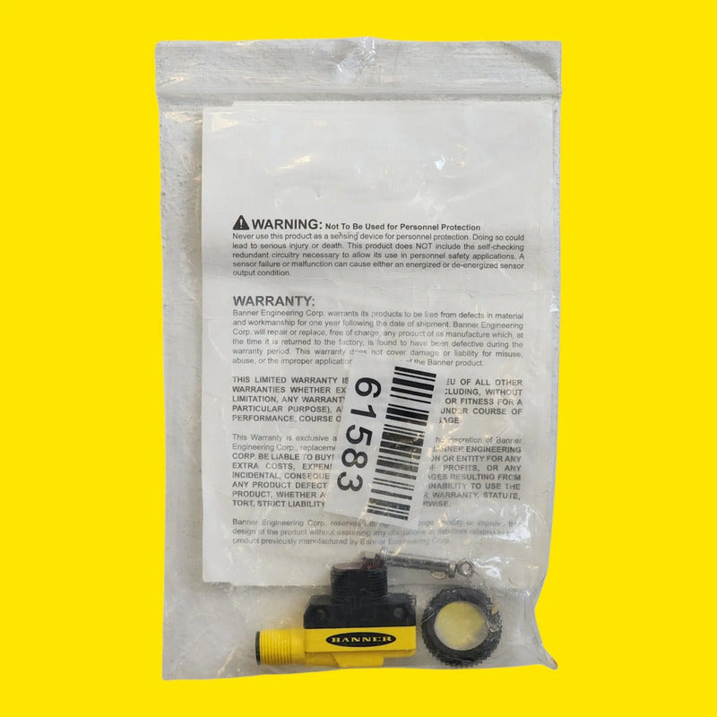 Banner 66450 Qs18vp6rq8 Receptor Fotoelectrico Pnp M12