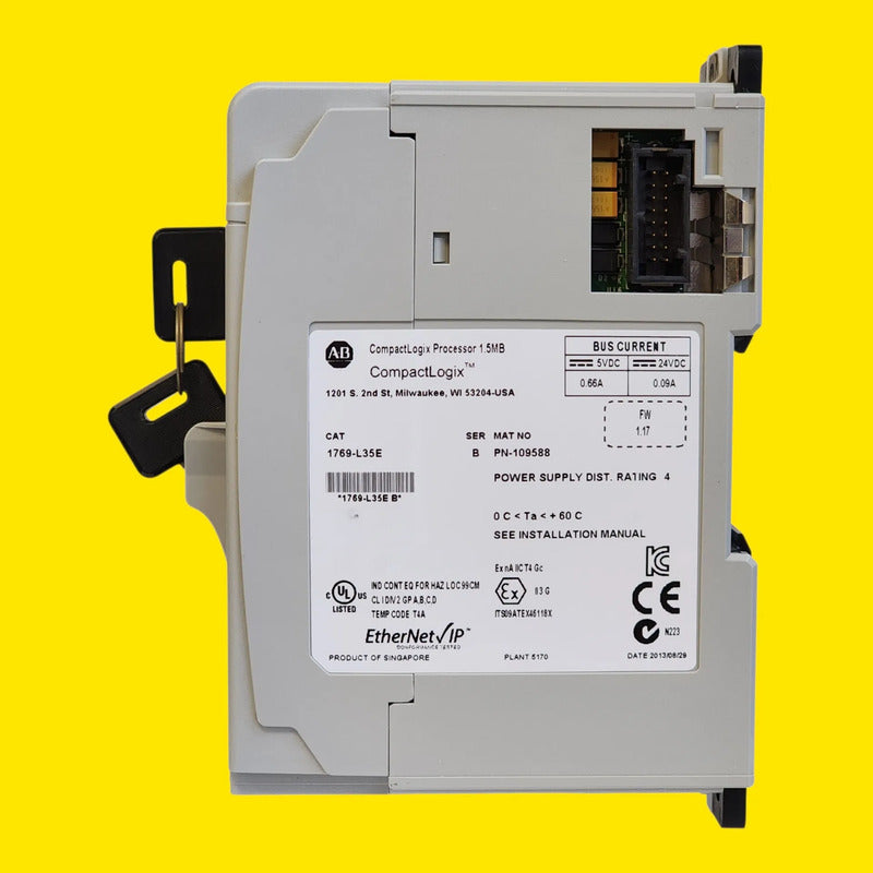 Allen Bradley 1769-l35e Plc Compactlogix Ethernet