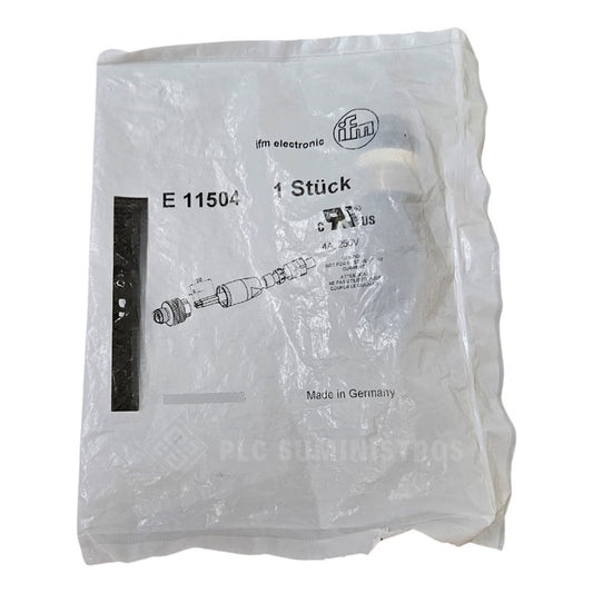 Conector Ifm E11504 M12 Macho Recto 4 Pines Ip67 Automación