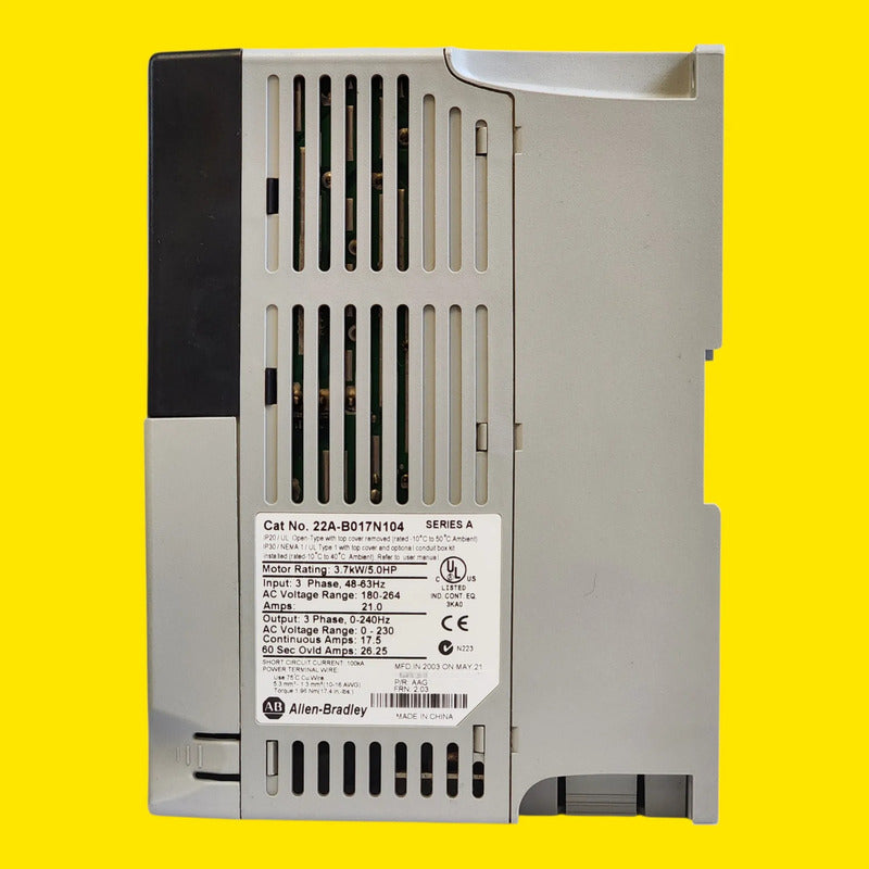Allen-bradley 22a-b017n104 Powerflex 40 3.7kw 5.0hp