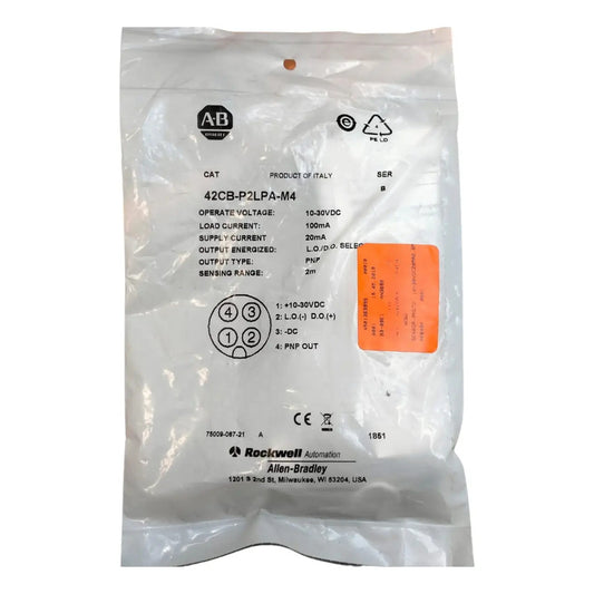 Allen-bradley 42cb-p2lpa-m4 Sensor Fotoelectrico
