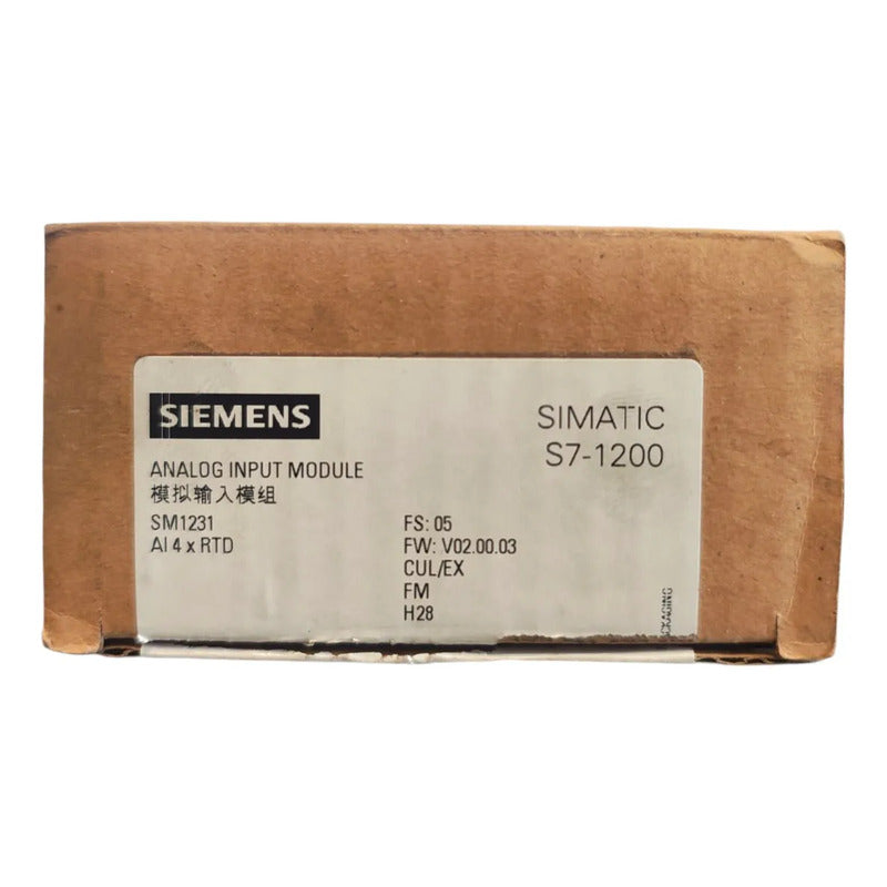 Siemens 6es7 231-5pd32-0xb0 Módulo Analógico Sm 1231 Rtd