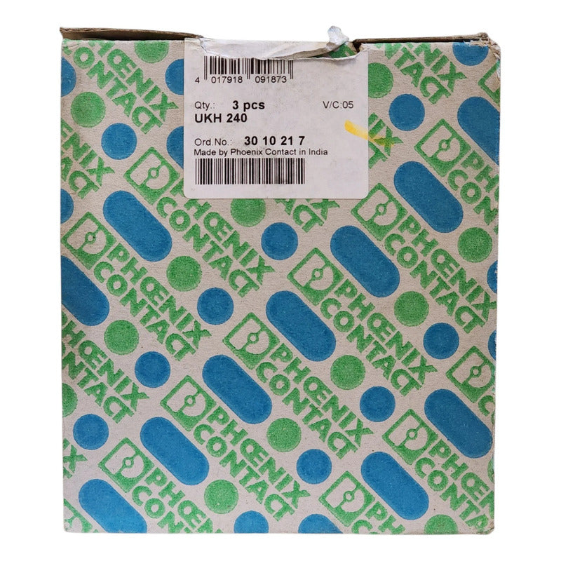 Phoenix Contact 3010217 Borne De Alta Corriente Ukh 240 Gris