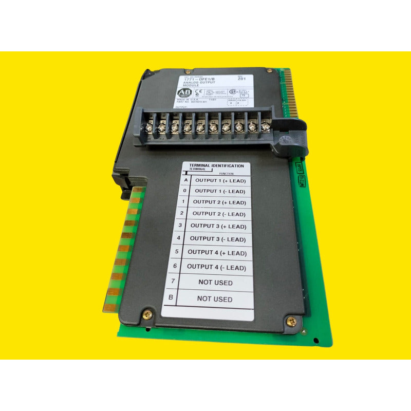 Allen-bradley 1771-0fe1 Modulo De Salida Analogica