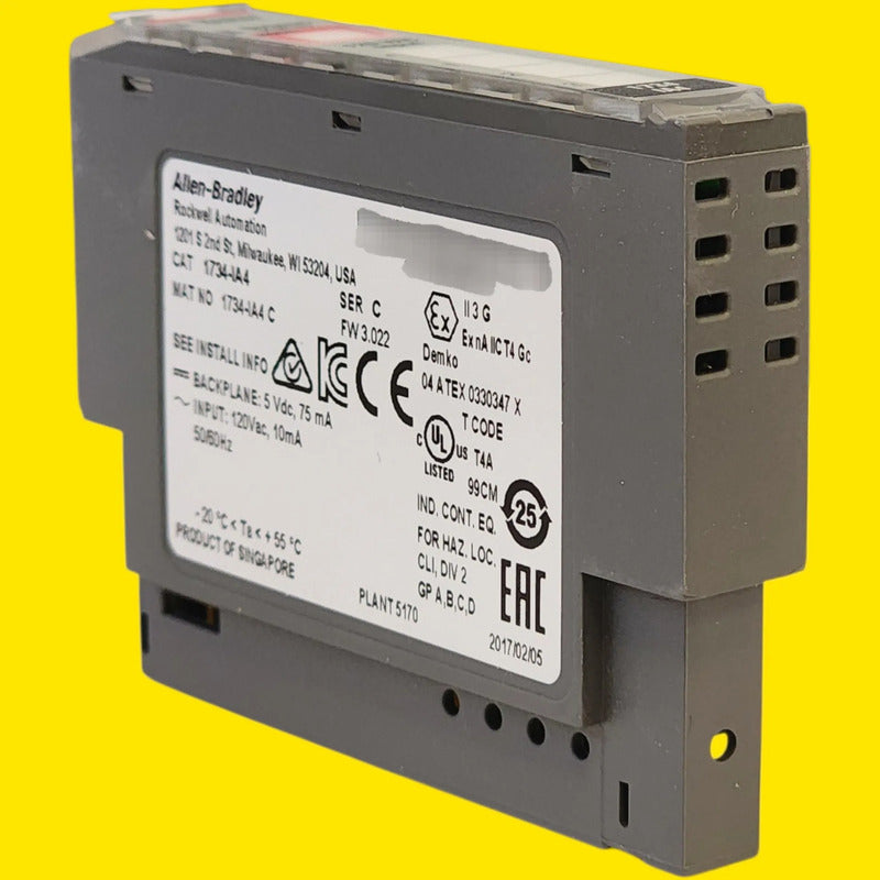 Allen-bradley 1734-ia4 Módulo Entrada Ac Point I/o 4pts