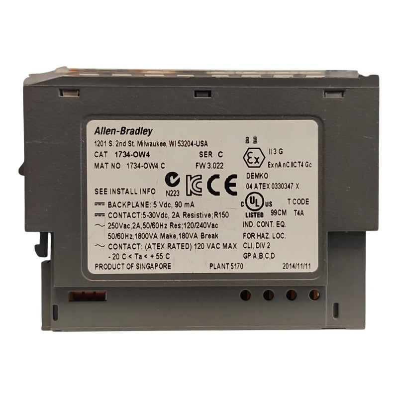Módulo Allen-bradley 1734-ow4 4 Salidas Digitales