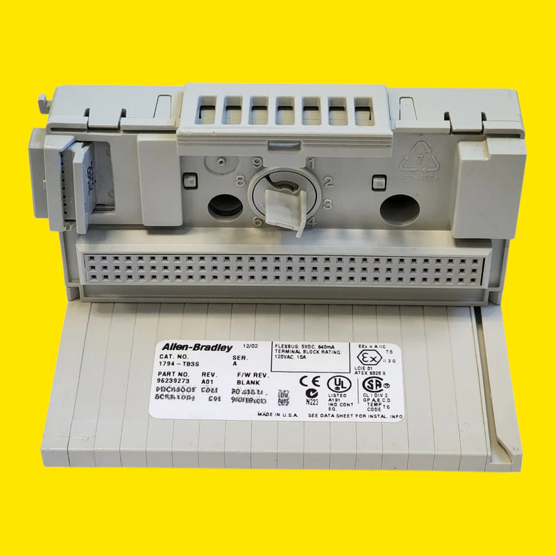 Allen-bradley 1794-tb3s Base De Terminales Flex I/o