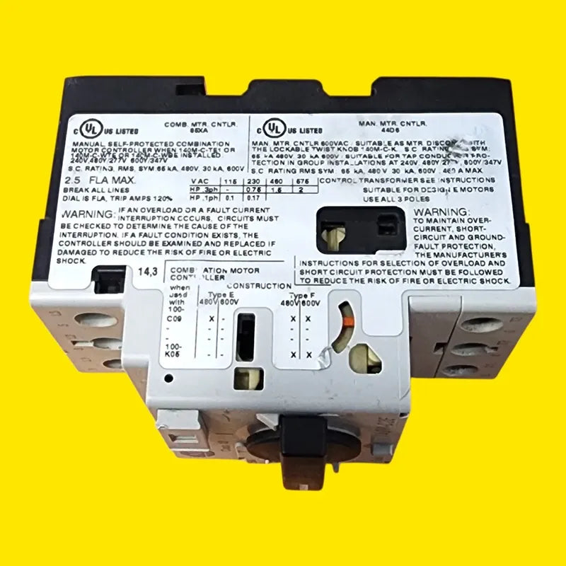 Allen Bradley 140-c2e-b25 Contactor Iec