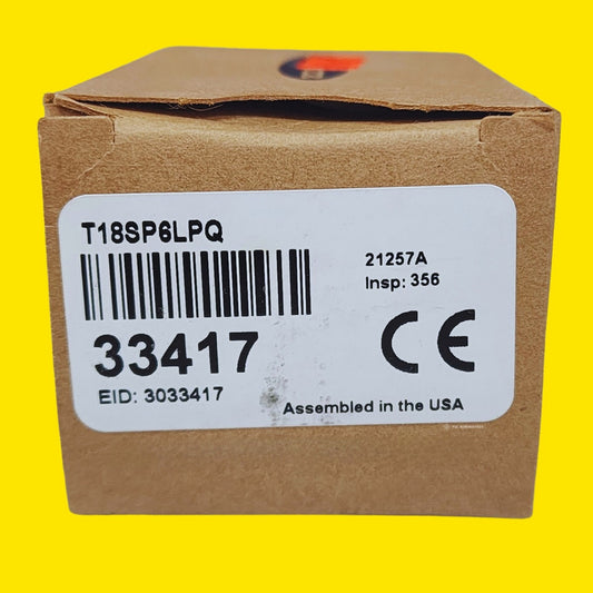 Banner T18sp6lpq 33417 Banner Sensor Fotoelectrico