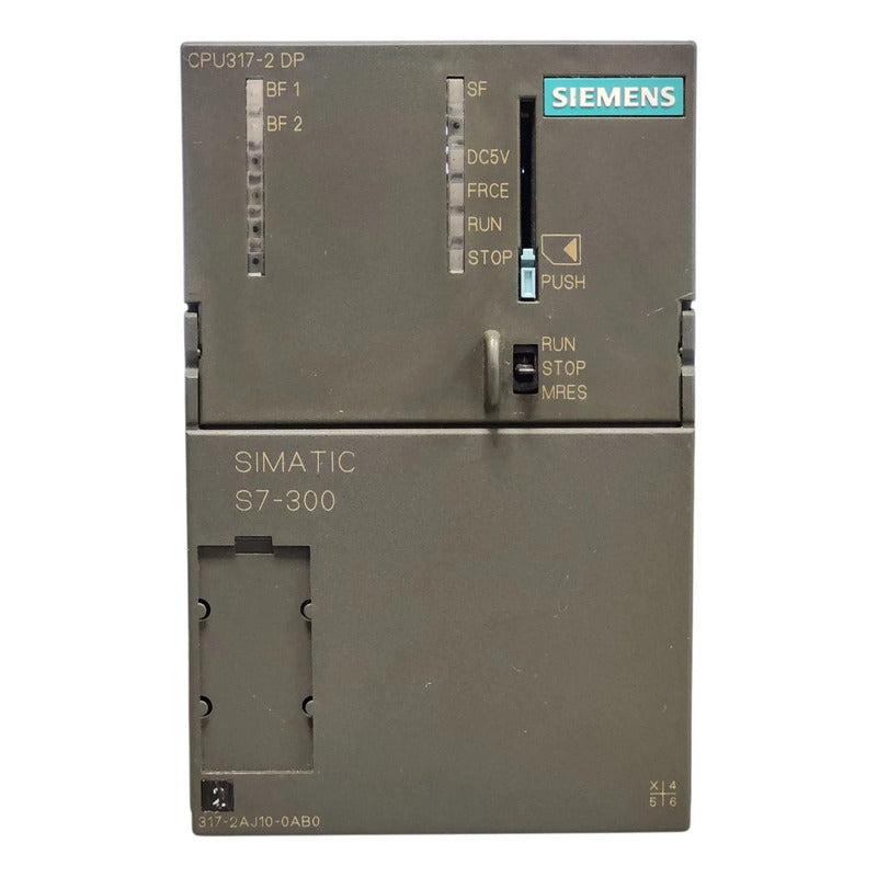 Siemens 6es7 317-2aj10-0ab0 Cpu 317-2 Dp S7-300