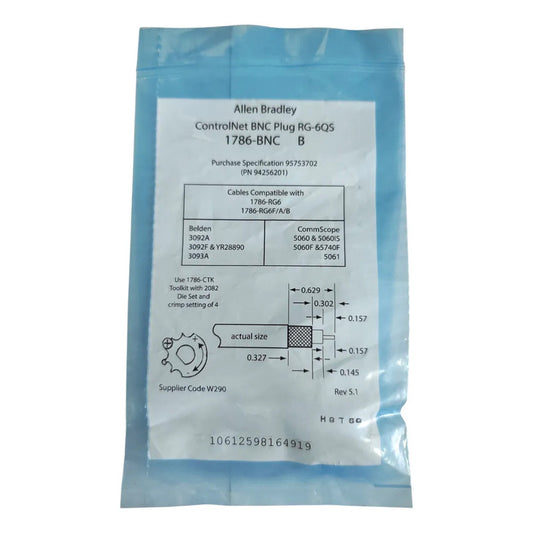 Conector 1786-bnc Allen-bradley | Controlnet Coaxial Rg-6