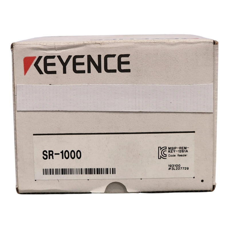 Keyence Sr-1000 Lector De Códigos 1d Y 2d Negro Cable De Alimentación Y E/s I/o