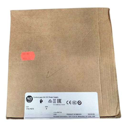 Allen Bradley 1756-pb75 Modulo De Fuente De Alimentacion