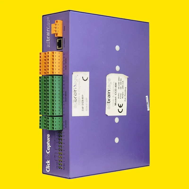Módulo I/o Ethernet Ccd-400 Adbraintage Industrial