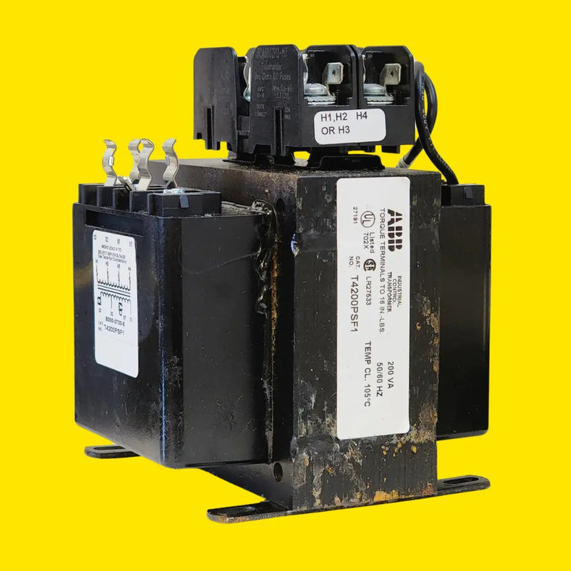 Abb 1tqy200060x0075 T4200psf1 Transformador 200va Negro