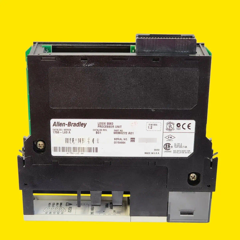 Allen Bradley 1756-l63 Plc Controllogix Industrial 1.2