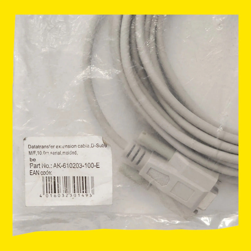 Digitus Ak-610203-100-e Cable Extension Rs232 Db9 10m
