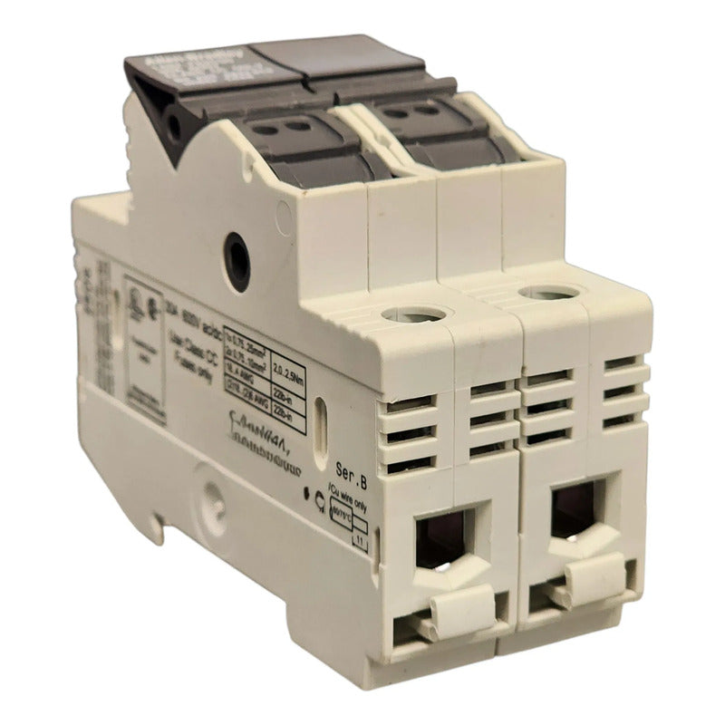 Allen-bradley 1492-fb2c30 Portafusible 2 Polos 30a