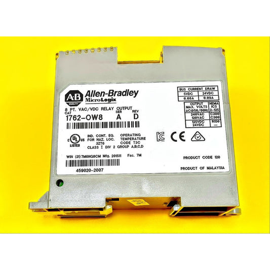 Allen Bradley Módulo De Salida A Relay  Micrologix 1762-ow8