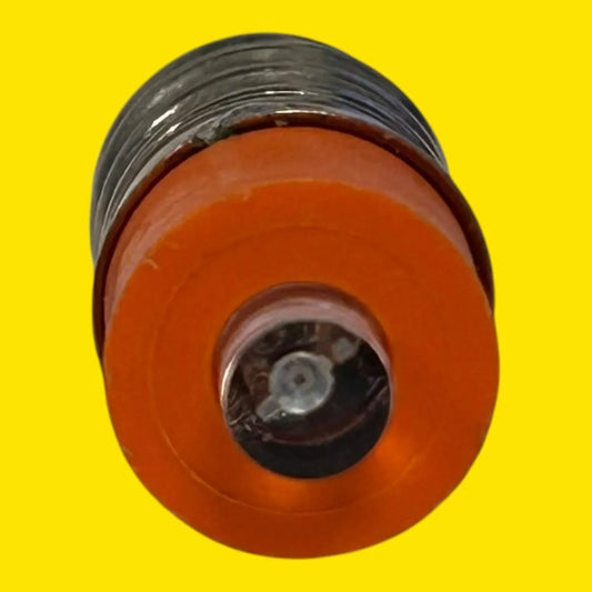 Ledtx Sf421 Conector M12 Hembra 3 Polos Cable 2m Naranja Oscuro