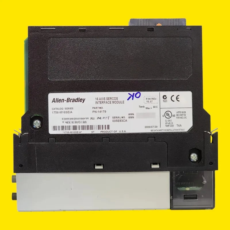 Allen-bradley 1756-m16se Módulo Interfaz Sercos Controllogix