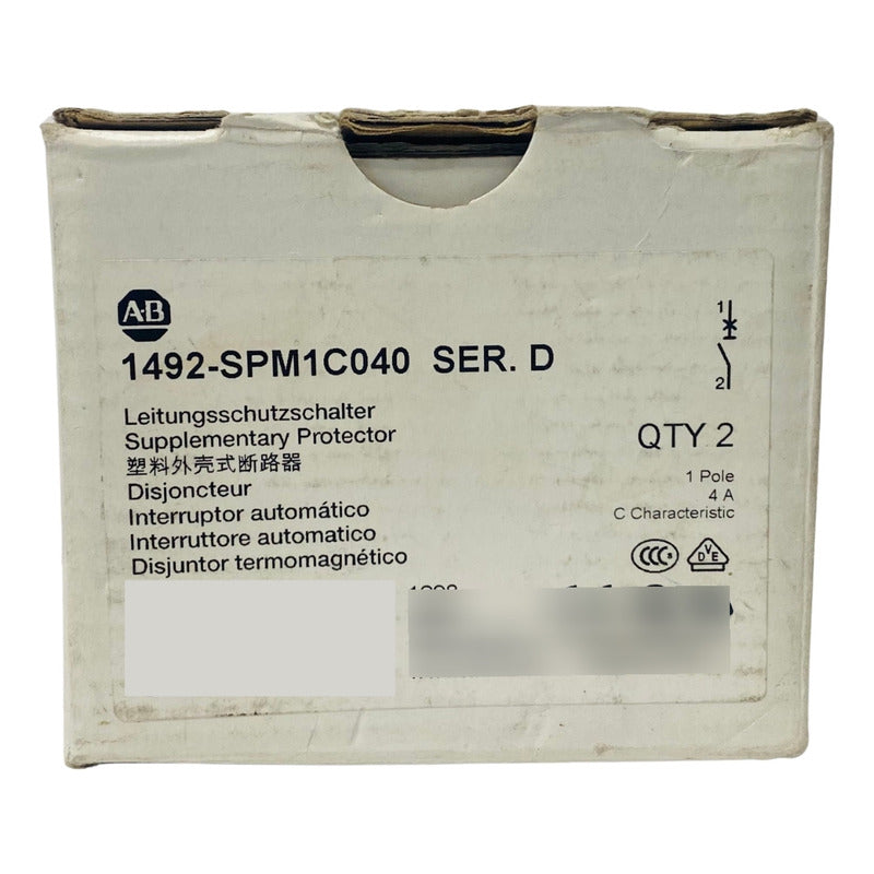 Allen-bradley 1492-spm1c040 Nca Supresor 120v Ac