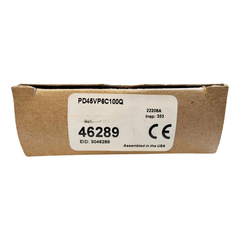 Banner, Pd45vp6c100q, 46289, Sensor Láser Convergente Fotoe