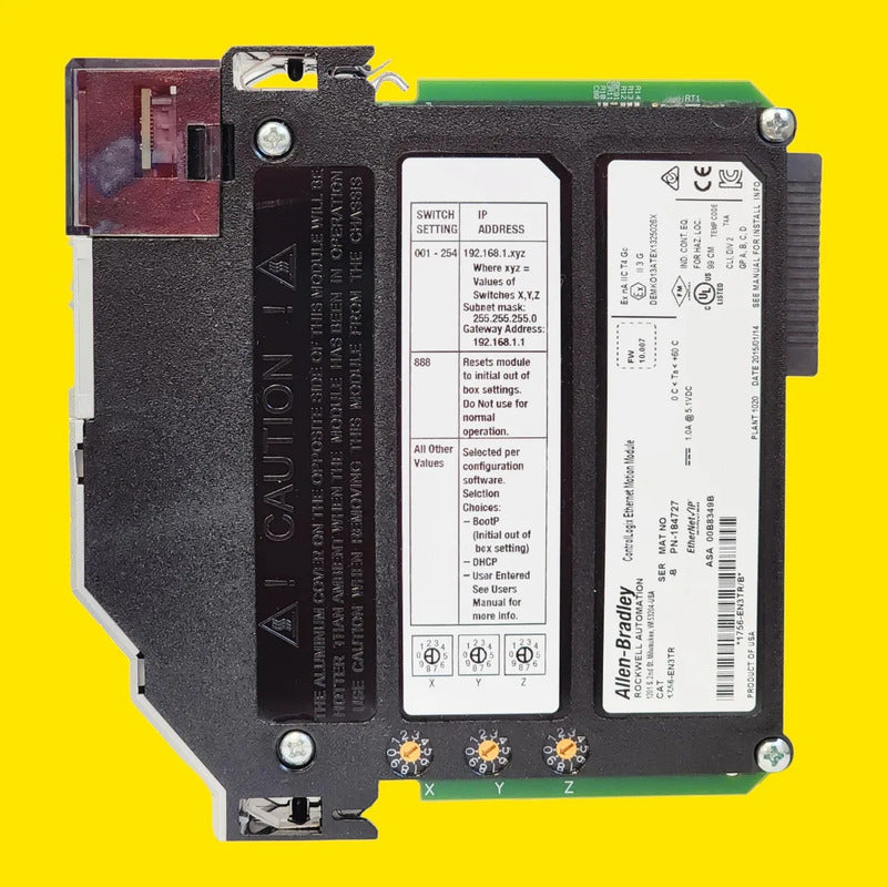 Allen-bradley 1756-en3tr Módulo Comunicación Ethernet/ip